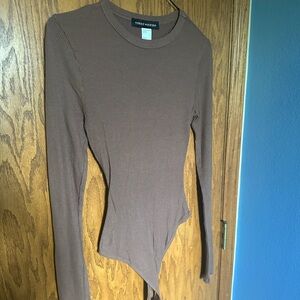 Naked Wardrobe Ribbed Bodysuit